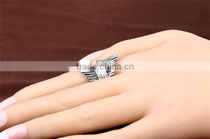 Fashion jewellery zinc alloy latest ladies finger gold ring design