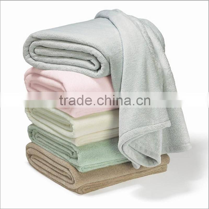 Super Soft 100%Polyester 120*180cm Binding Edge Wholesaler Fleece Blanket
