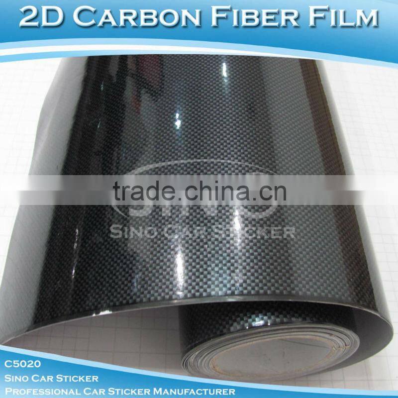 Super Glossy Colors Release Paper 140g Auto Carbon Fiber Car Wrap