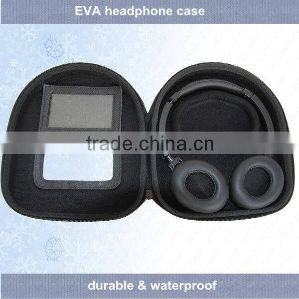 Custom EVA headphone protective case of eva earphone case of hard eva headphone case of eva hard earphone case