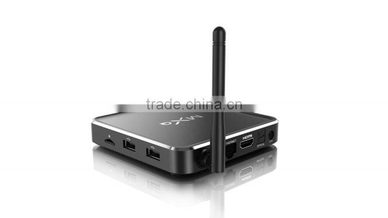 bluetooth4.0 RAM 2GB ROM 8GB kodi 802.11b/g/n wifi Amlogic S805 quad core EM12 MXQ Firmware android 4.4 tv box