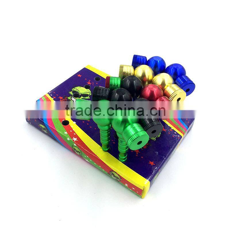 hot sale fashion style mental gourd vertical smoking pipe