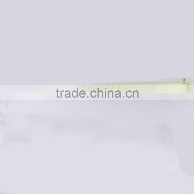 Sample white wall mounted clothes rack/ garment wall display rack