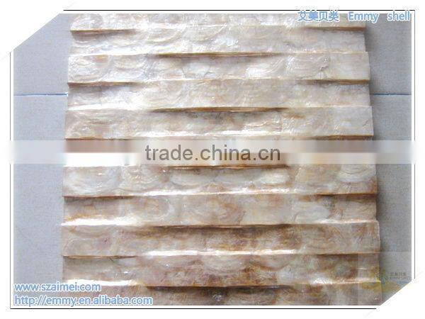 Capiz mother of pearl wall tile shell wall panel