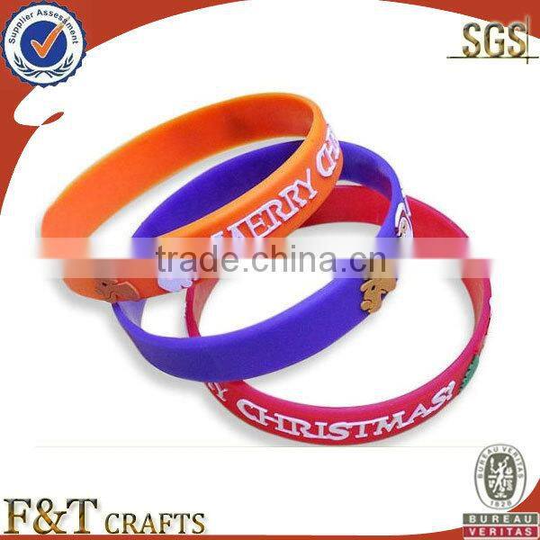 cheap American country flag personalized lovers luminous silicone bracelet for couple