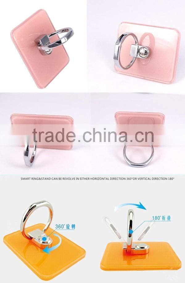 Cheap promotional gift PC plate ring holder/display