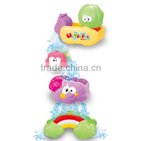 new product funny education bath set Rainbow Fish Crab Cartoon water toy baby bath toys for kids