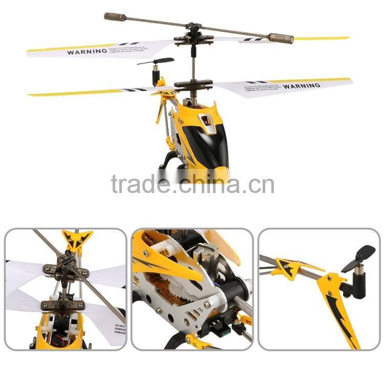 New S107G R/C Mini Metal Helicopter with Gyro Yellow#SV028074
