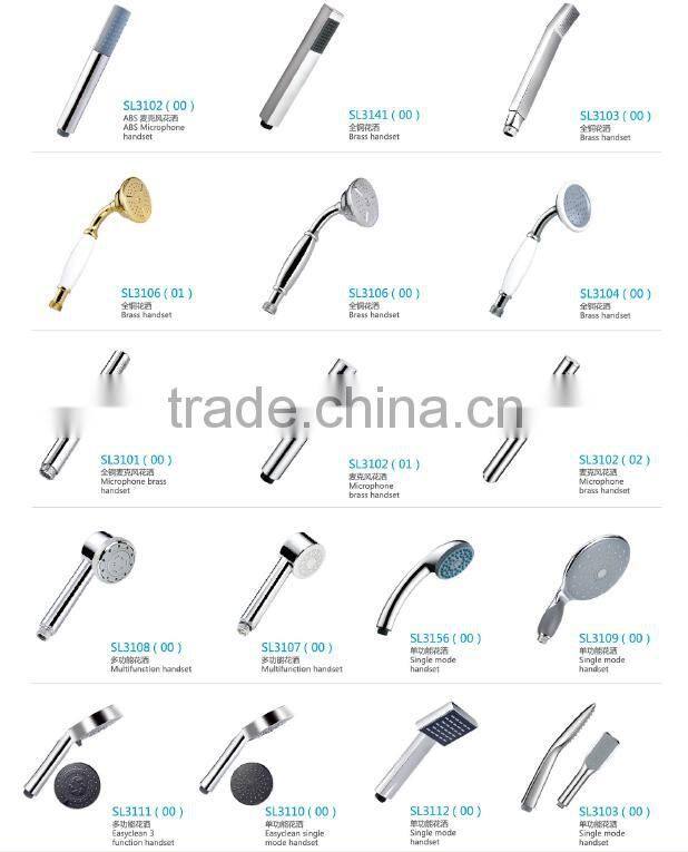 Bathroom Shower Water Mixer with Vernet Thermostatic Cartridge