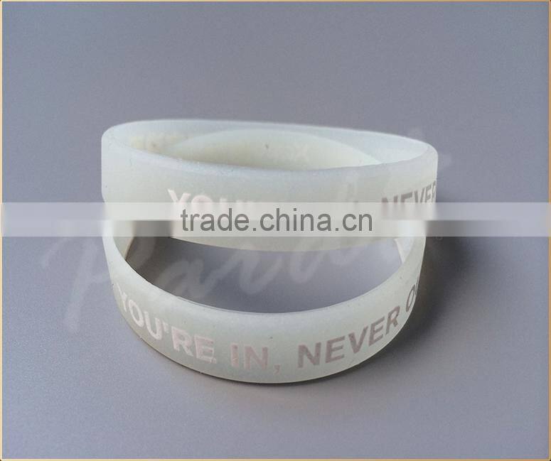 led Silicon Bracelet flashing silicon bracelet