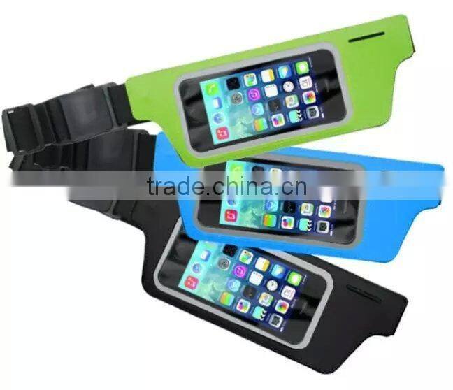 2015 new design running fitness sport waist pocket