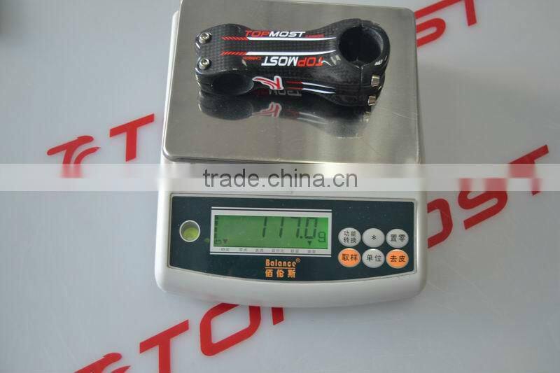 2013 new design and hot selling T800 31.8mm road bike full carbon stem 90 to 120mm