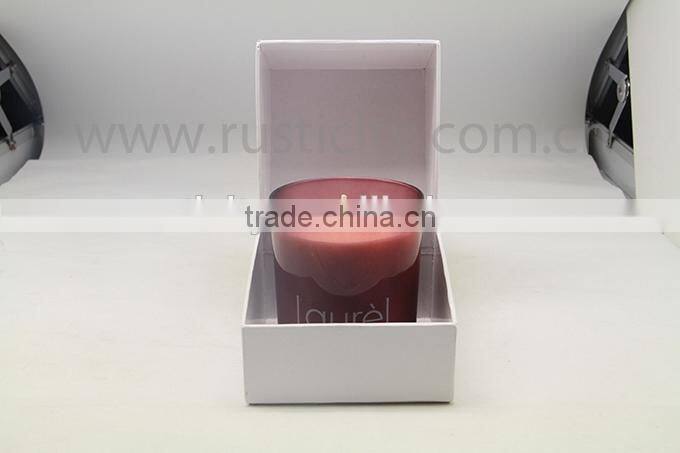 Long burning time natural material soy wax home decor