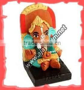 Clay Decorative Ganesha Statue