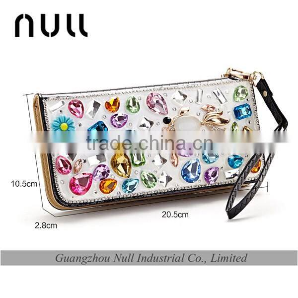 luxury exquisite appearace long wriste wallet for lady from China factory