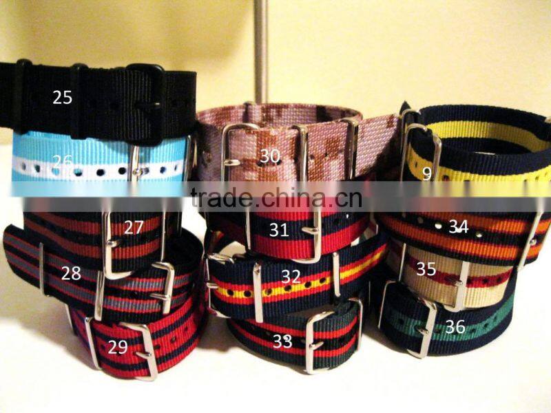 Hot selling fashion nato watch strap