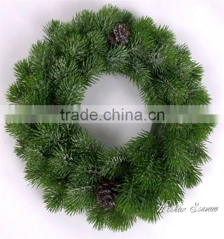 Hot sale artificial Christmas circle in competitive price