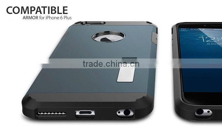 2016 new products for iphone 6 6s 2 in 1 armor tpu+pc back cover phone case