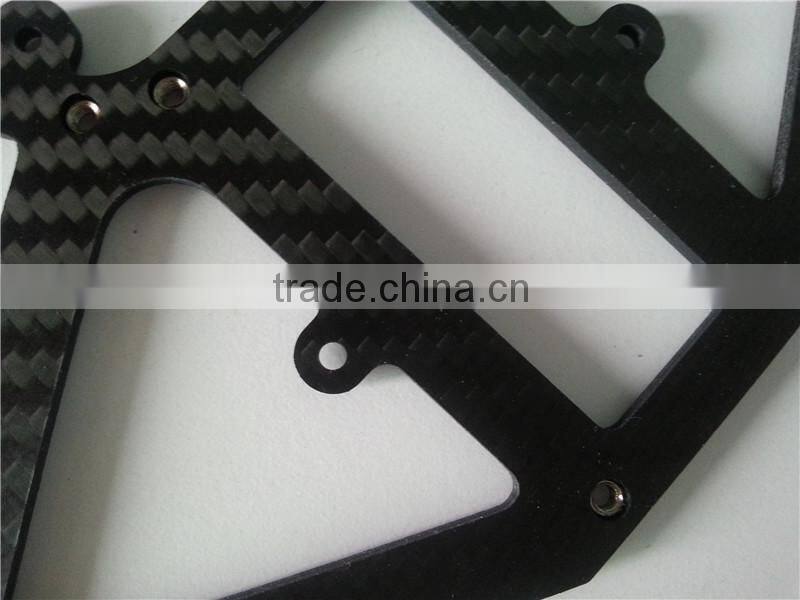 Customized CNC Cutting 3K Twill matte fibra di carbonio Carbon Fiber Frame, Carbon Fiber sheet, Carbon Fiber Tube
