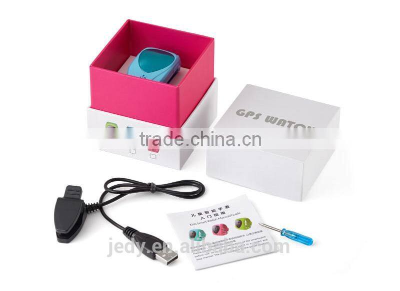 BTW-G7 Latest kids GPS smart watch GPS chip: MTK3326 SOS call elelctronic fence history track two way communication