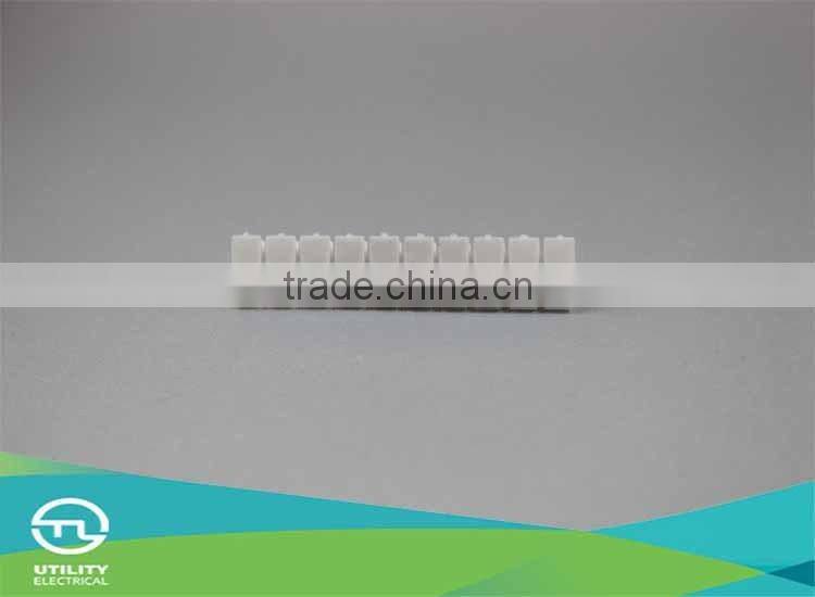 UTL Din Rail Terminal Block PA66 Marker Strip plastic electrical cable markers