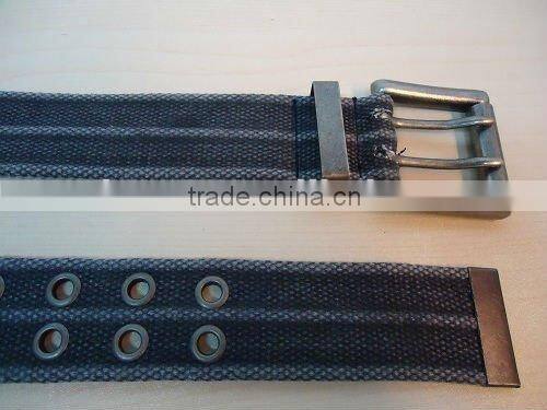 basic canvas belt
