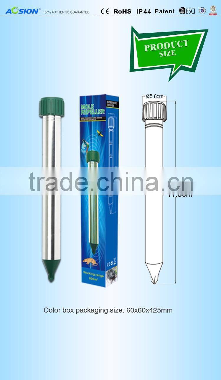 Garden Sound Wave Mole Repeller With Motor Vibrating