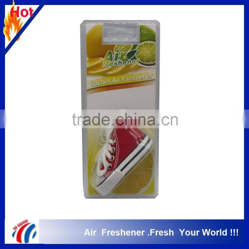 new design Colorful Shoe Hanging Car Air Freshener