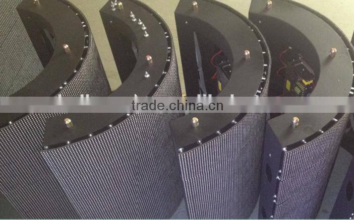 P5mm outdoor curve led billboard for supermarket Advertising led signage