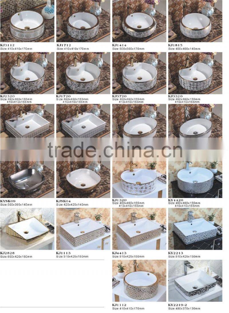 K2-052 CLASIKAL Sanitary ware prices ceramic basin