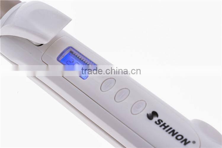 Shinon LCD display professional hair iron hair curlers