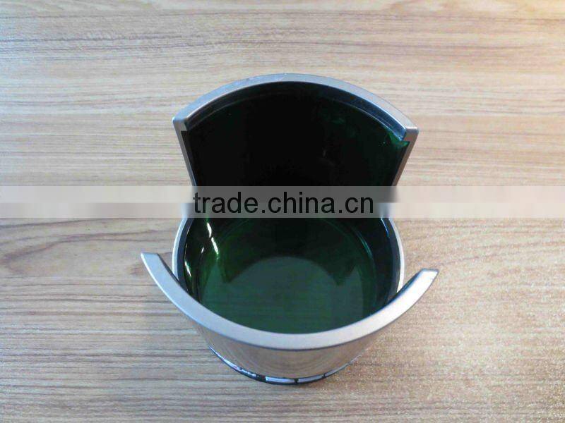 plastic nickel plated coaster holder