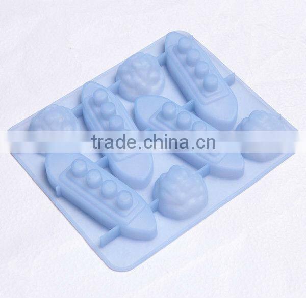 food grade flexible silicone ice pop maker