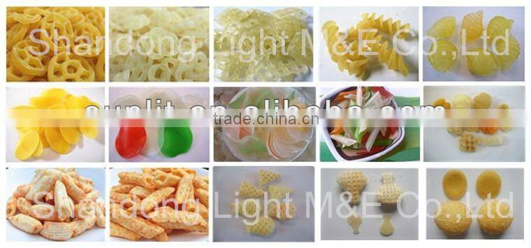 Hot sale extruded snack equipment, pellet snack machine, snack food processing line