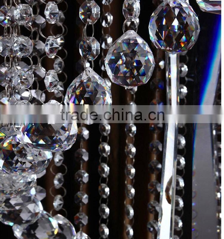 wholesale custom made size tall crystal wedding flower stand centerpieces