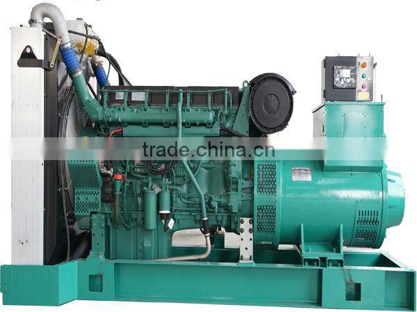 High Quality 625KVA Volvo open type diesel generator set with TWD1643GE Details