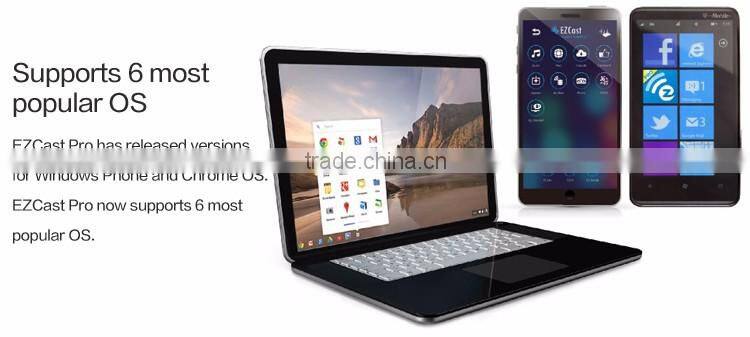 EZCast Pro Lan Wireless display Miracast dongle Supports enterprise WiFi routers