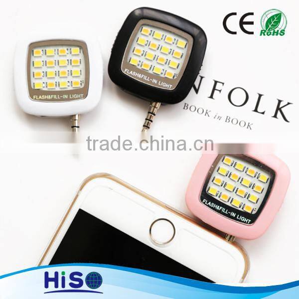 led flashlight & Fill in light for smart phone