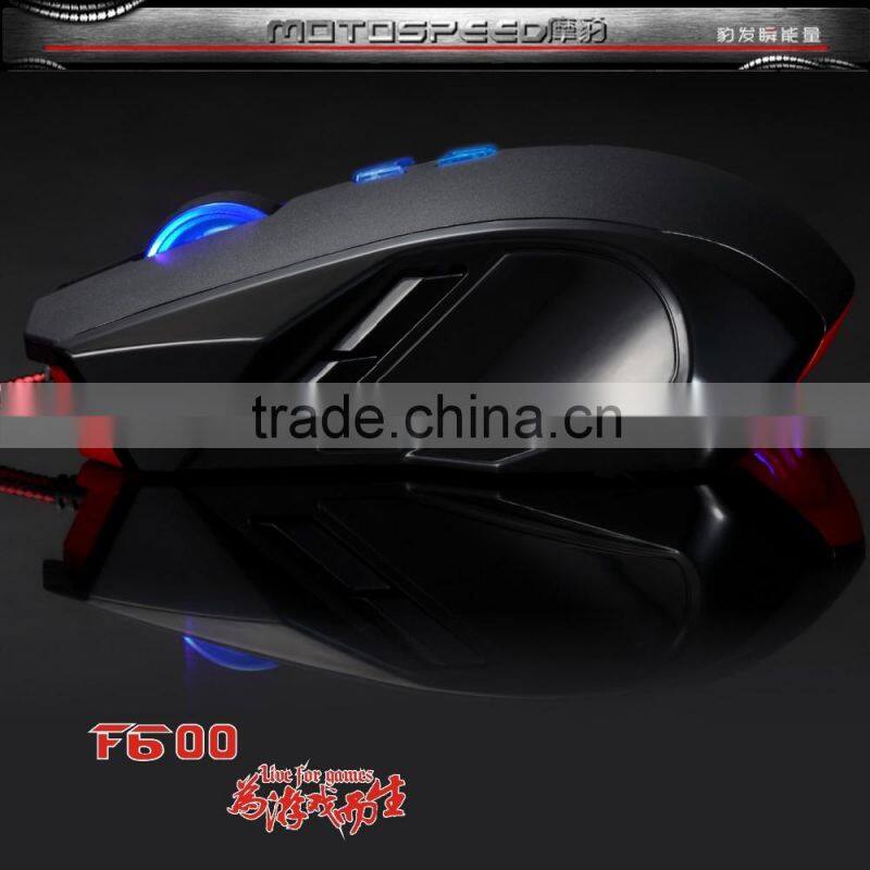 Cool gaming mouse light wired game mouse bulk cheap gamer mouse