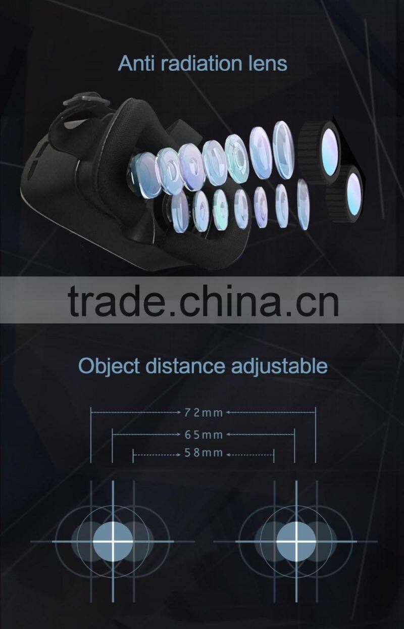 Bluetooth Controller for Google Cardboard Vr Box 2.0 Porn Sex Video Cardboard 3D Vr Glass Xnxx Movies Wholesale