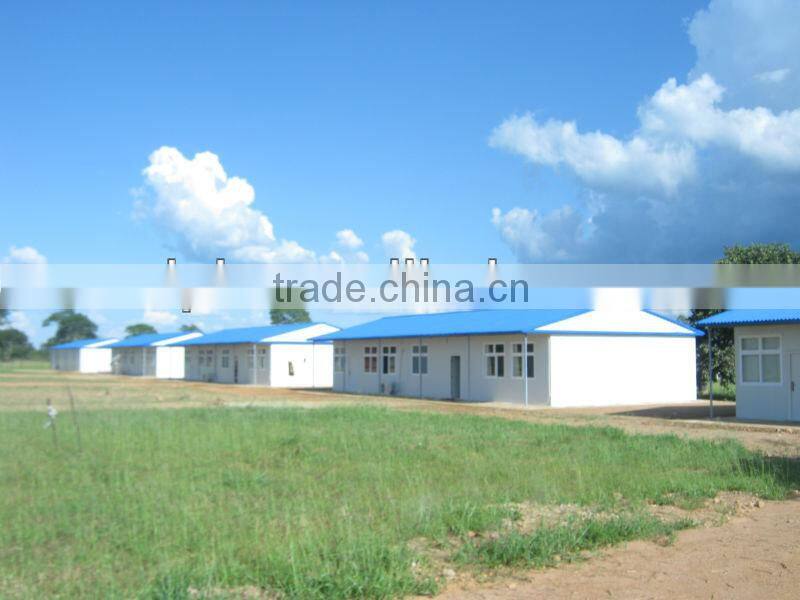 precast house as office