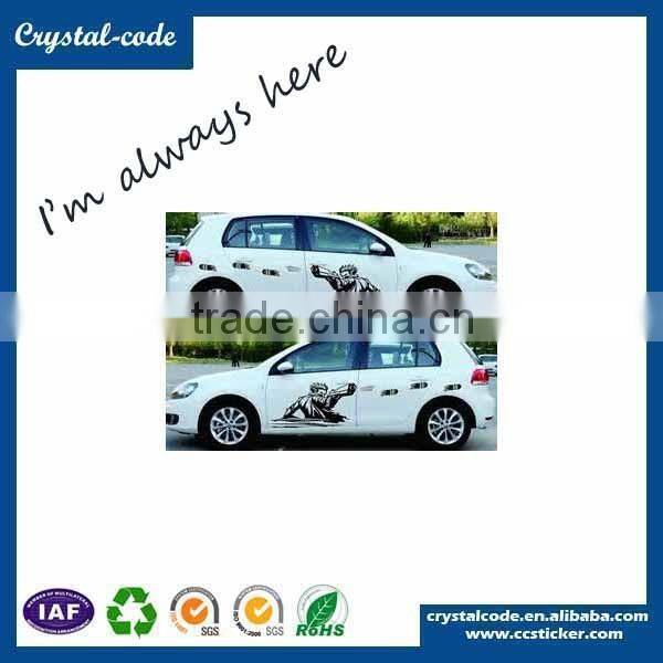 Custom car label sticker