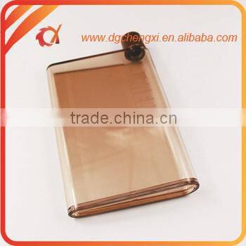 Unique Portable flat plastic water bottle, reusable plastic water bottles