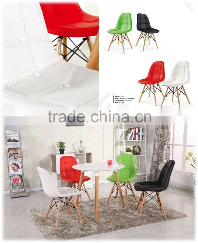 Hot in Korea market home leather chairs selling