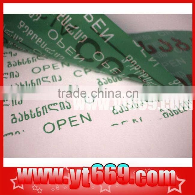 hot stamping hologram entrance ticket printing