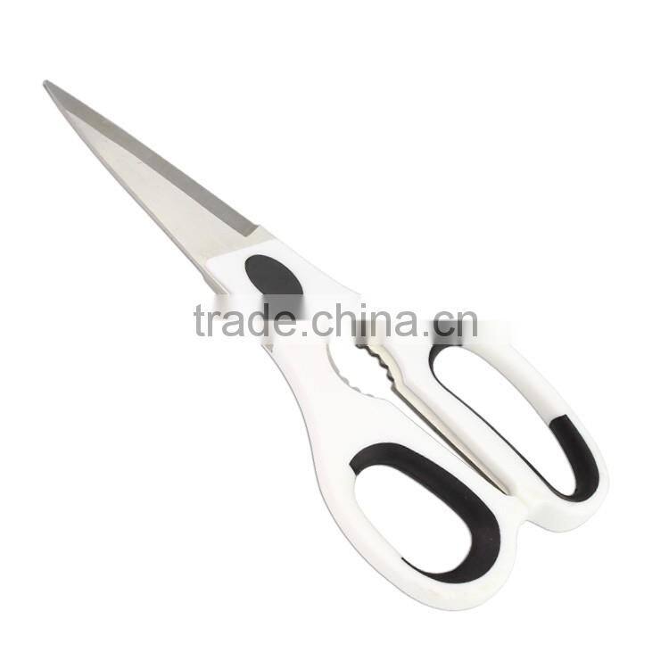 Rubber soft handle scissors 8 inch hot sale kitchen Stainless Steel Scissors