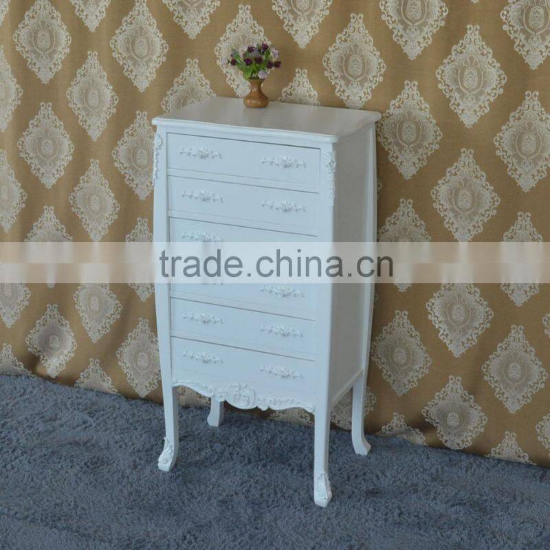 home furnishing decoration shabby chic wood drawers cabinet