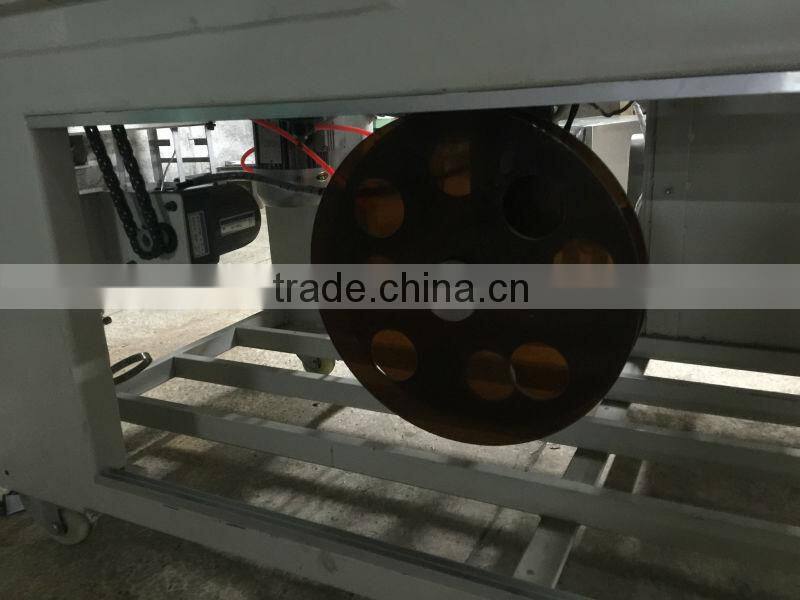 High speed auto L-bar sealer and shrink tunnel