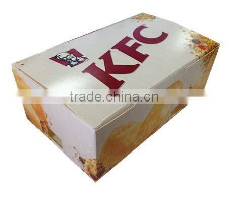 customized cheap fried chicken takeway box