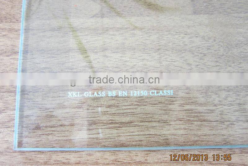 3mm Tempered Glass/Toughened Glass for building